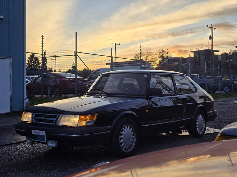 Completed SAAB ready for pickup